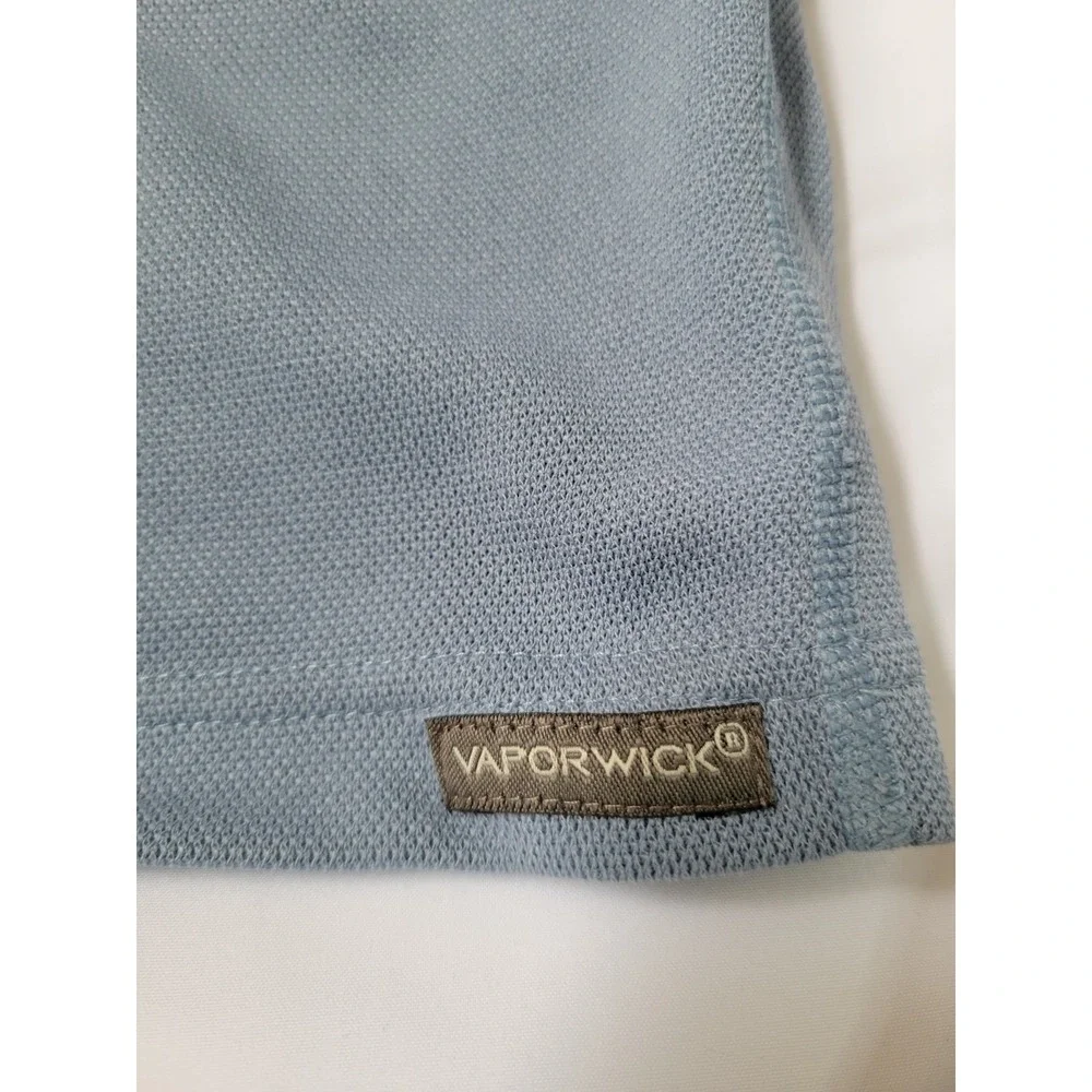 The North Face Mens‎ Blue Vapor Wick 1/4 Zip Blue Pullover Shirt Size Large